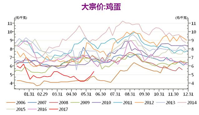 全国鸡蛋最新价格报表与行情分析