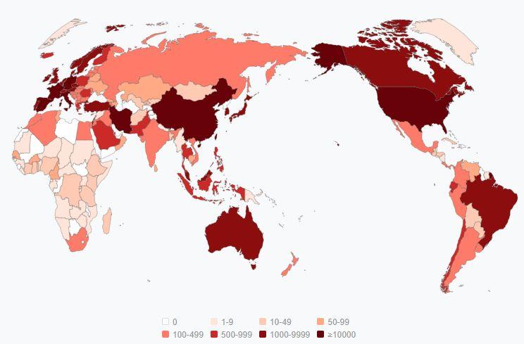 全球最新疫情态势地图揭示，助力防控决策的关键信息